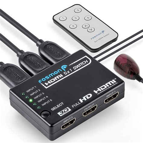 hdmi coax junction box|best hdmi switcher with remote.